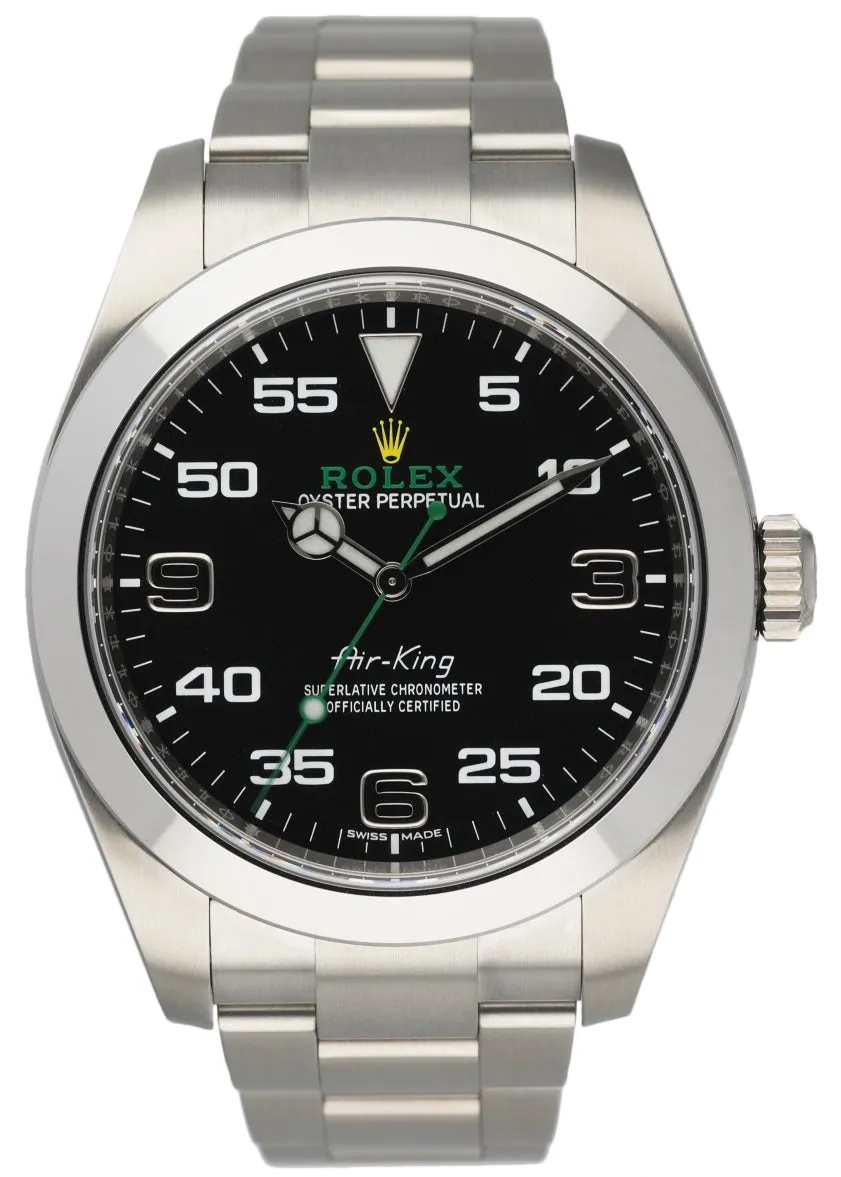 Rolex Air King 116900 Men's Watch Box & Papers