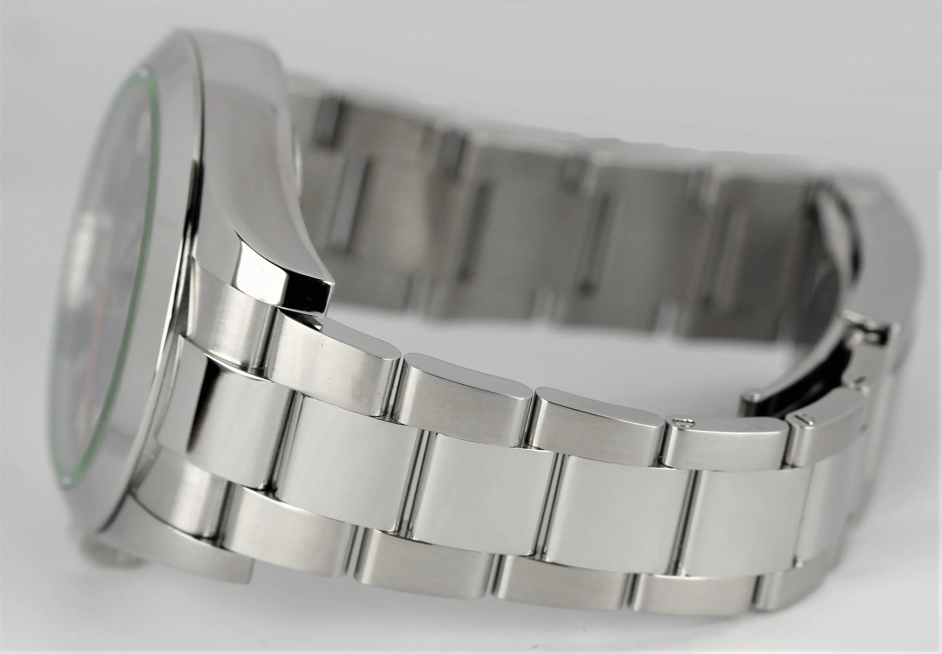 Rolex Milgauss Stainless Steel Z-Blue Green Anniversary 40mm 116400 GV Watch