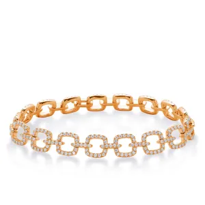 Rose Gold Diamond Bracelet