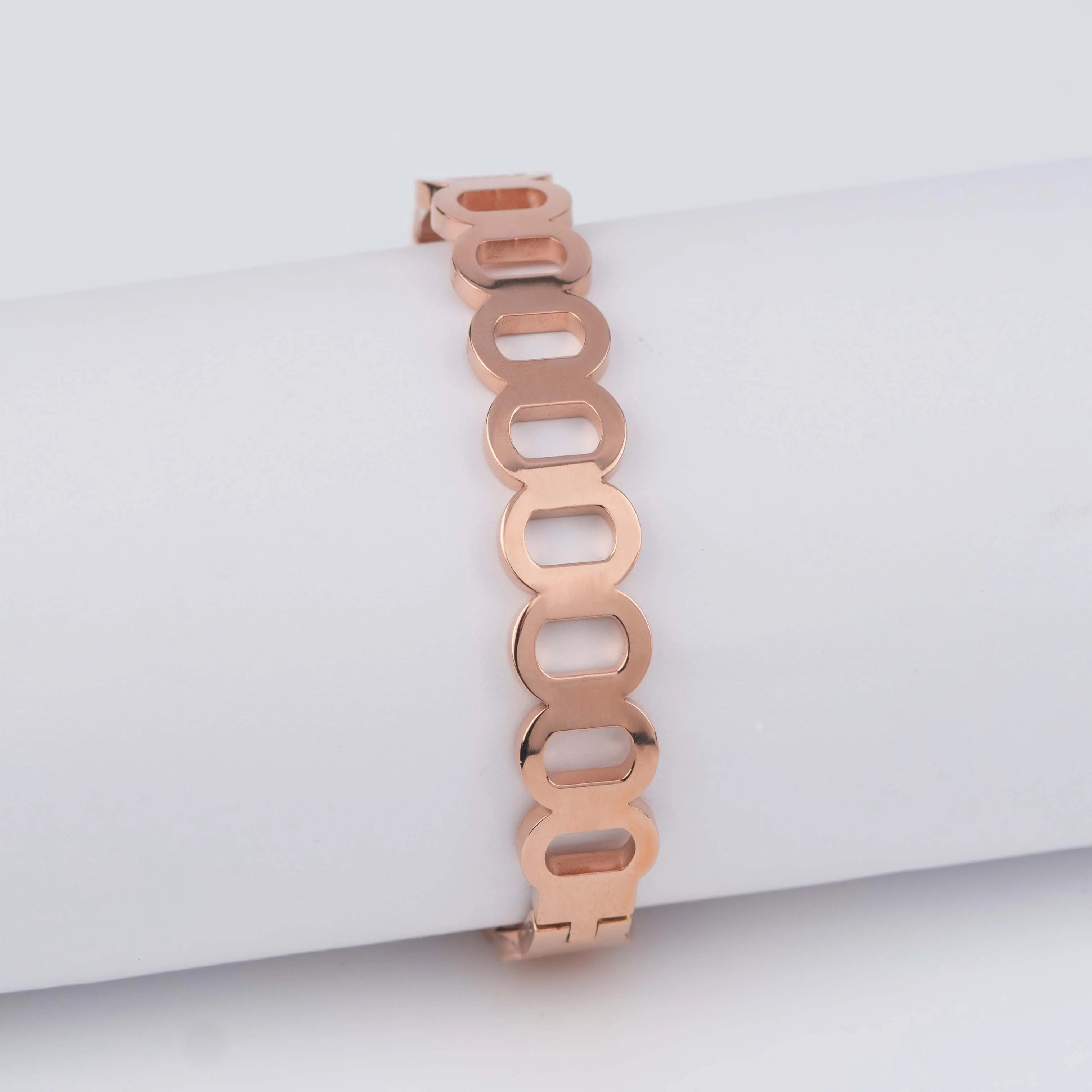 Rose Gold Diamond Reversible Bracelet