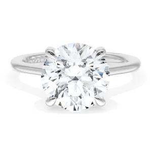 Round Solitaire Engagement Ring