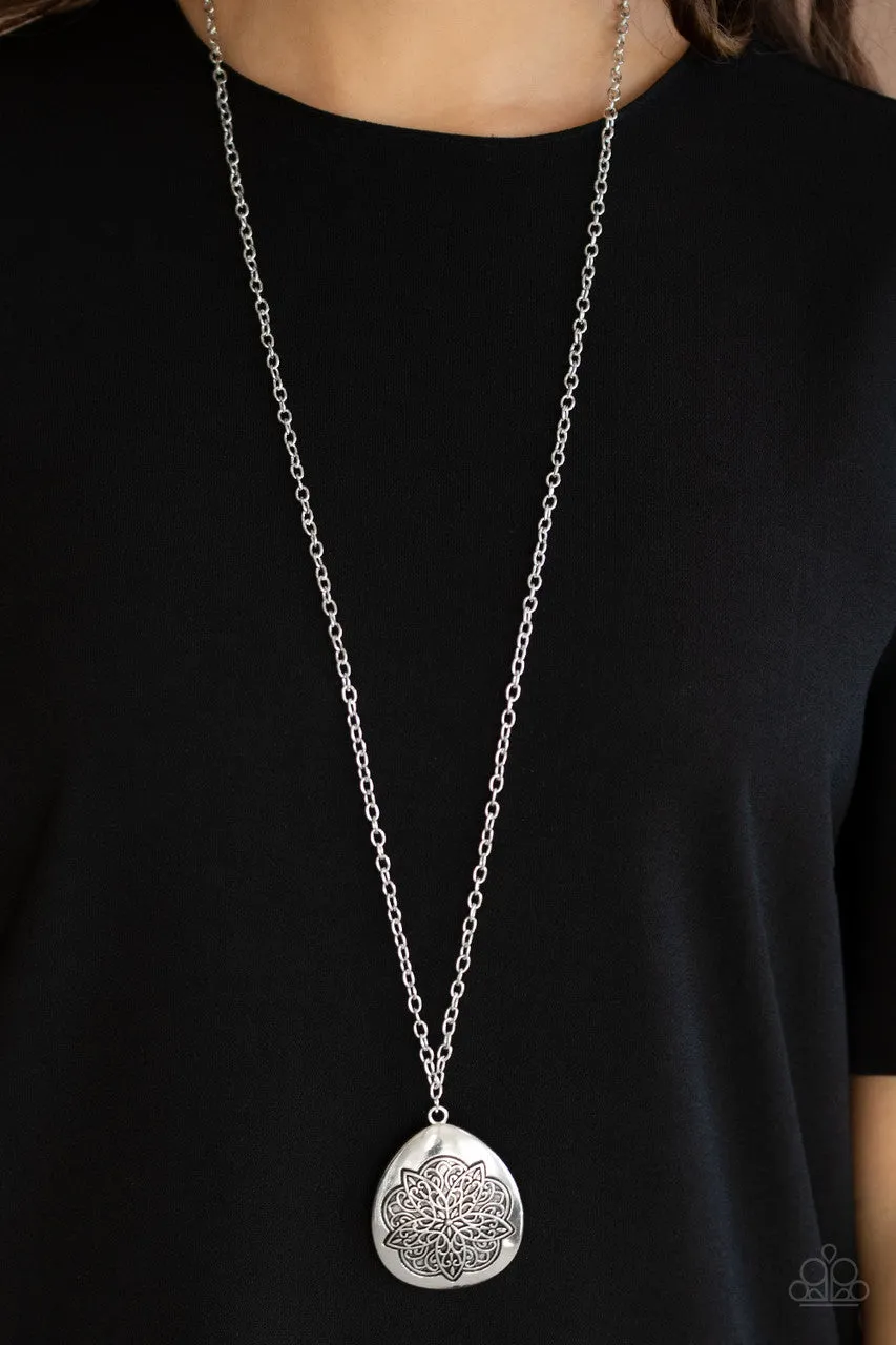 Rustic Renaissance Silver Paparazzi Necklace