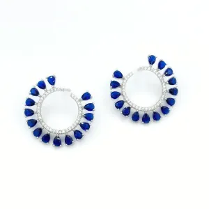 Sapphire Halle Earrings