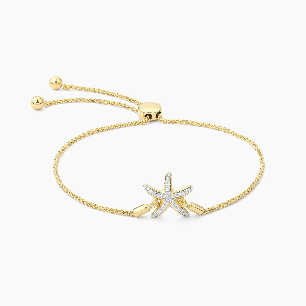 Sea Star Bolo Bracelet