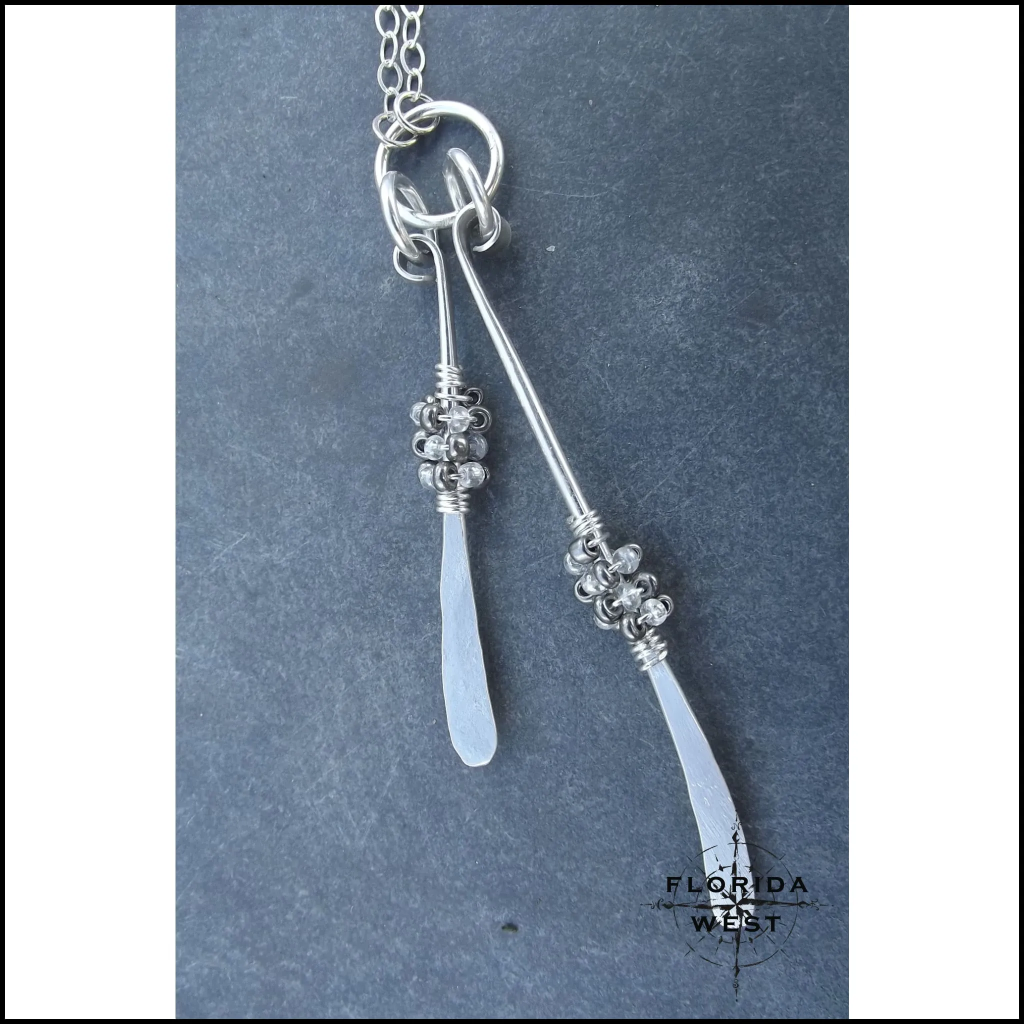 Silver Dance Necklace