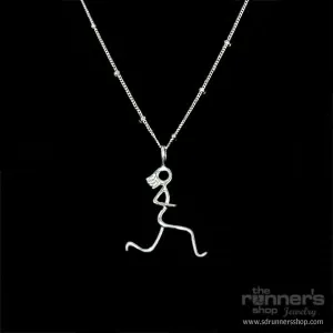 Silver "Joan" Runner Necklace