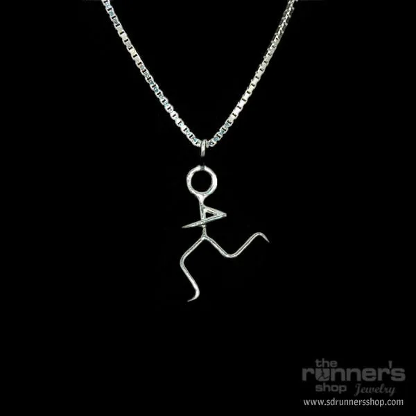 Silver "Mercury" Runner Necklace
