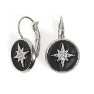 Silver Star Earrings
