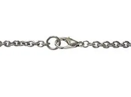 Silver Toned Etched Tuba Music Instrument Necklace
