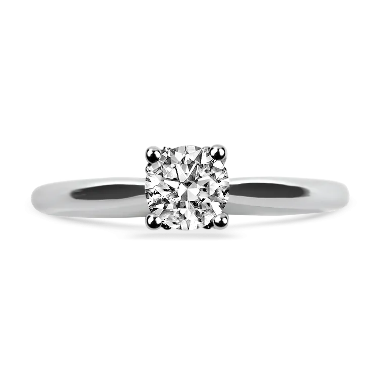 Sincerely, Springer’s 14k White Gold .50ct Solitaire Diamond Ring