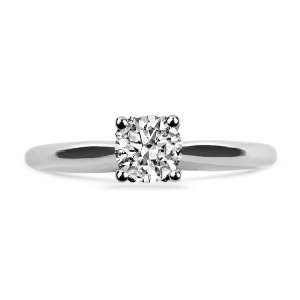 Sincerely, Springer’s 14k White Gold .50ct Solitaire Diamond Ring