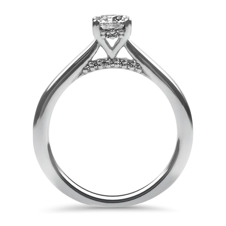 Sincerely, Springer’s 14k White Gold .50ct Solitaire Diamond Ring