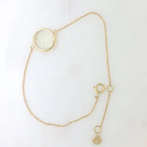 Single Lemon Topaz Bracelet
