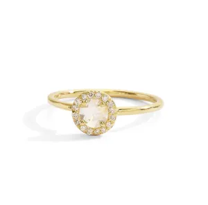 small diamond aura solitaire