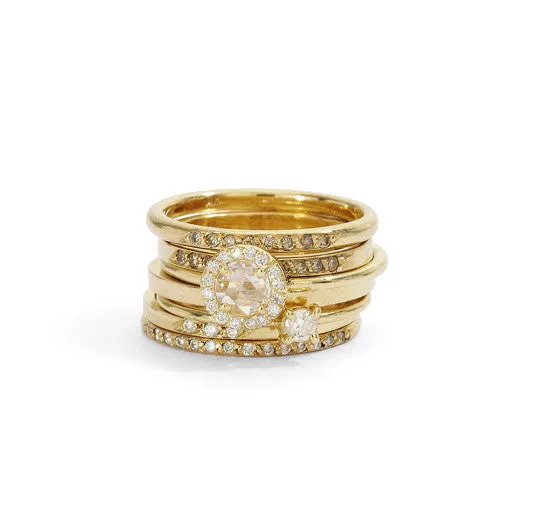 small diamond aura solitaire