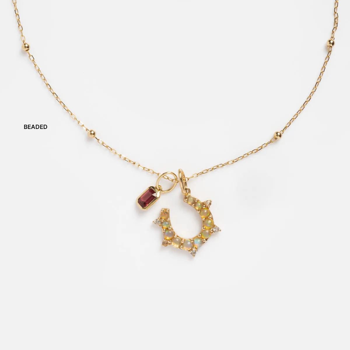 Solid Gold Chain for Charms