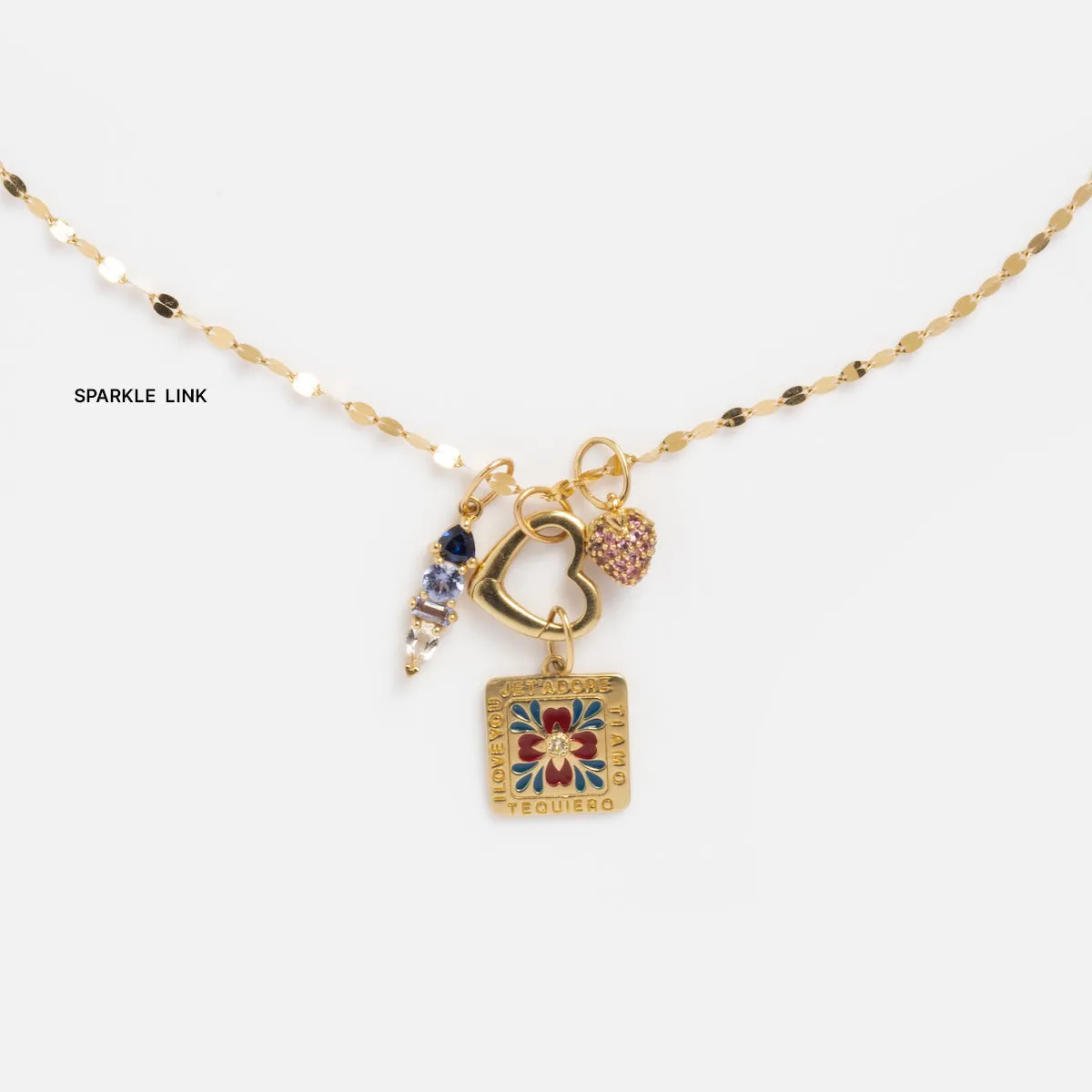 Solid Gold Chain for Charms