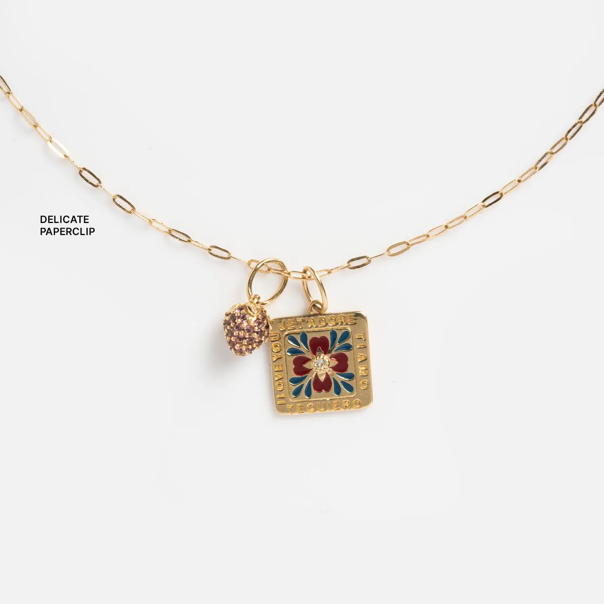 Solid Gold Chain for Charms