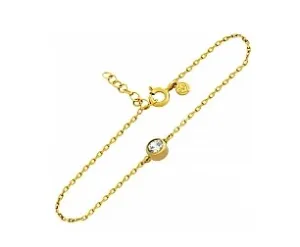 Solitaire CZ Bracelet
