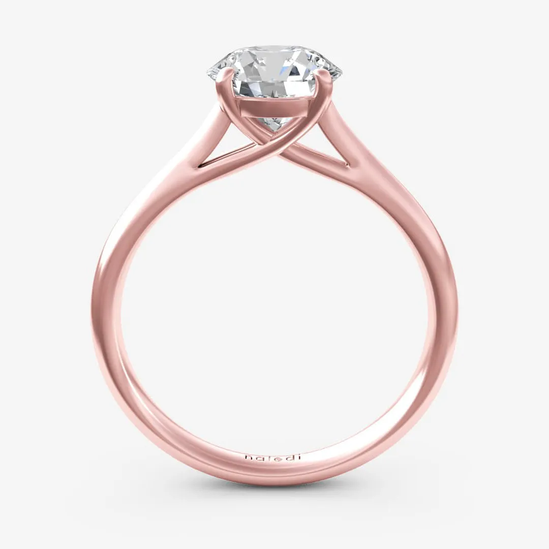 Solitaire Diamond Engagement Ring