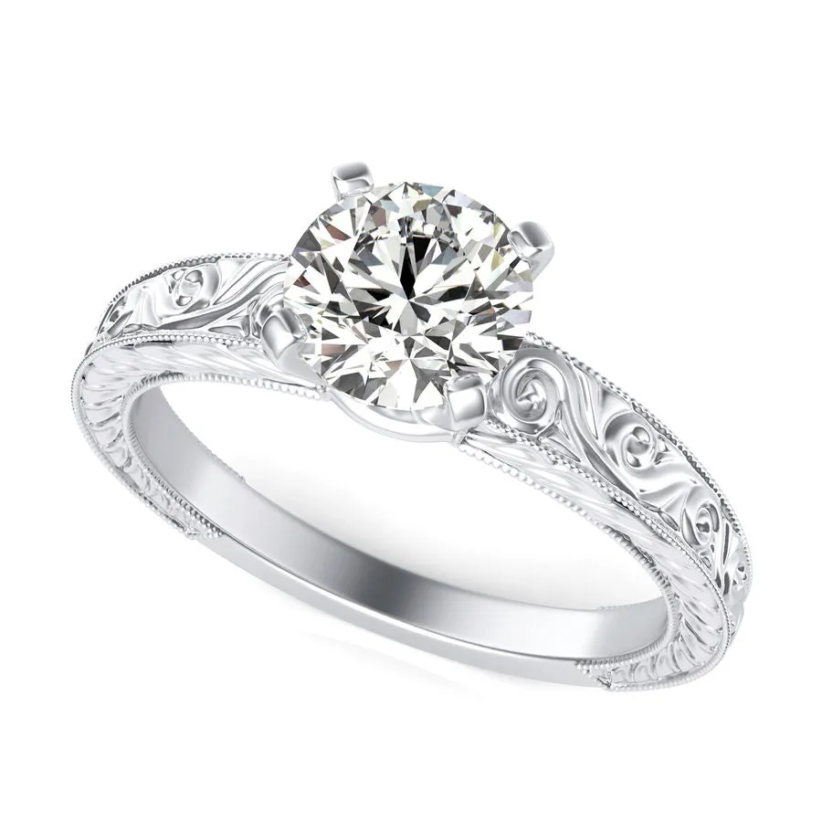 Solitaire Engagement Rings - Custom Builder - SKU 274100
