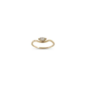 Solitaire Marqui Diamond Nalu Band Ring