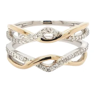 Solitaire Ring Guard/Enhancer, 0.23 twt.