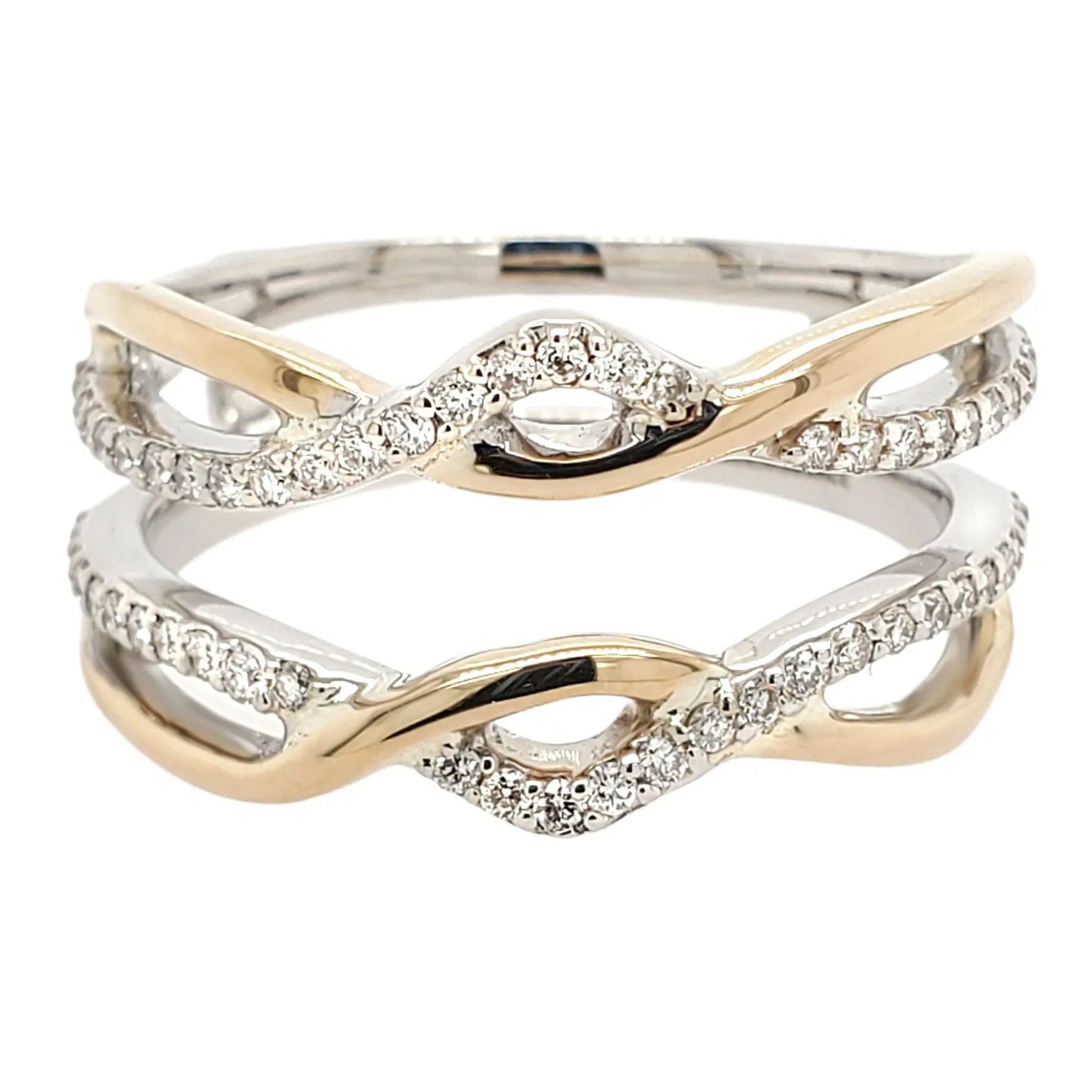 Solitaire Ring Guard/Enhancer, 0.23 twt.