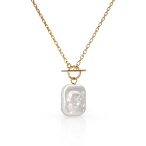 Square Baroque Necklace