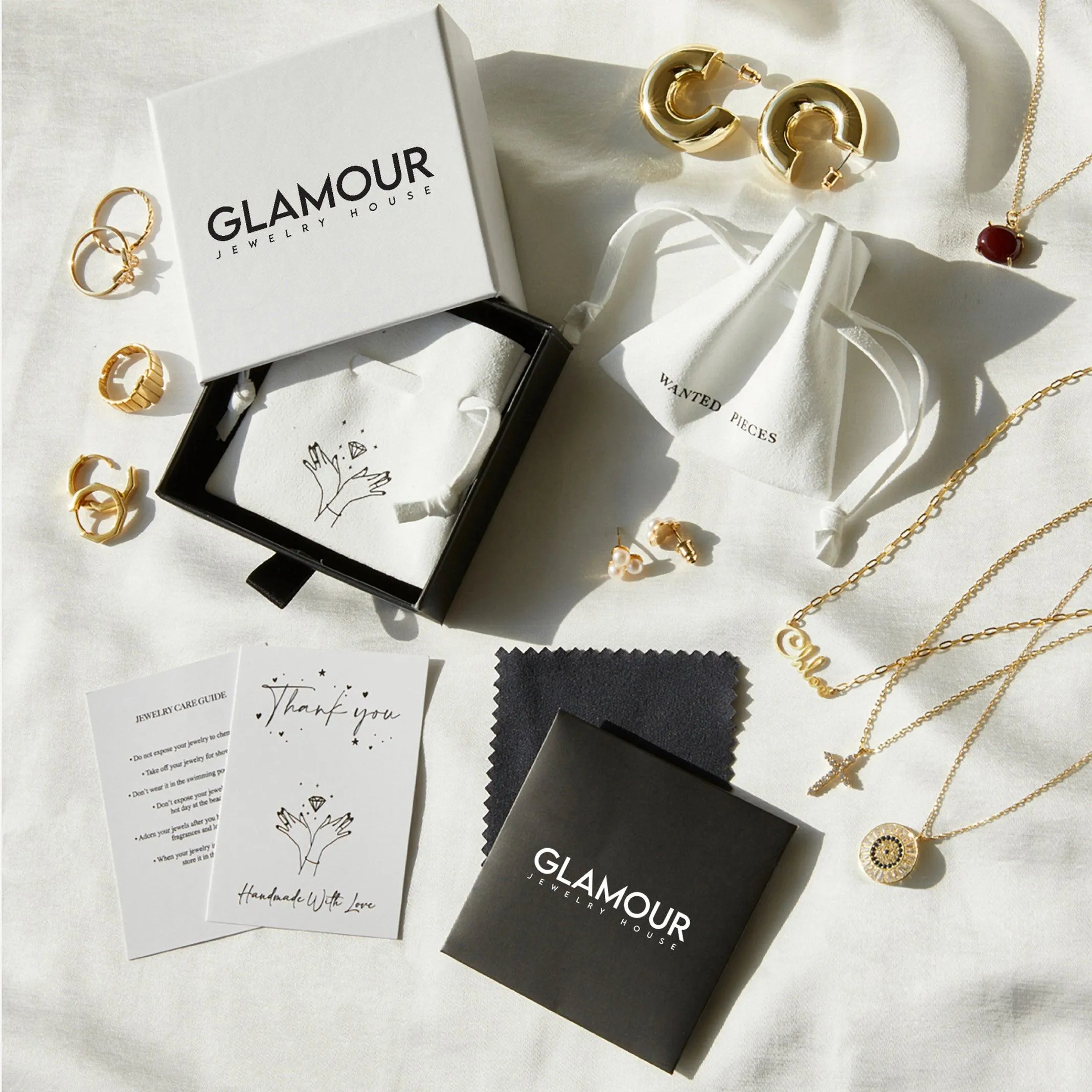 Star Celestial Bracelet with Paperclip Chain - 18K Gold Vermeil