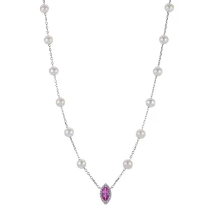 Sterling Silver Freshwater Pearl Necklace