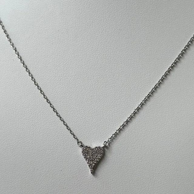 Sterling Silver Heart Necklace