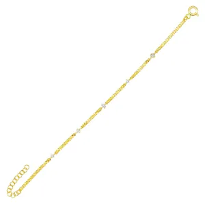 Stones Cuban Bracelet
