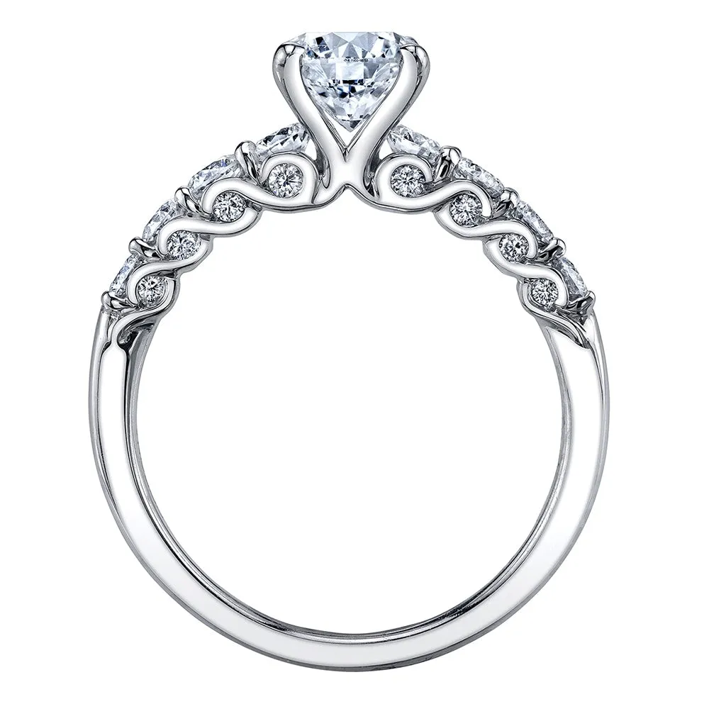 Stunning Round Canadian Diamond Engagement Ring