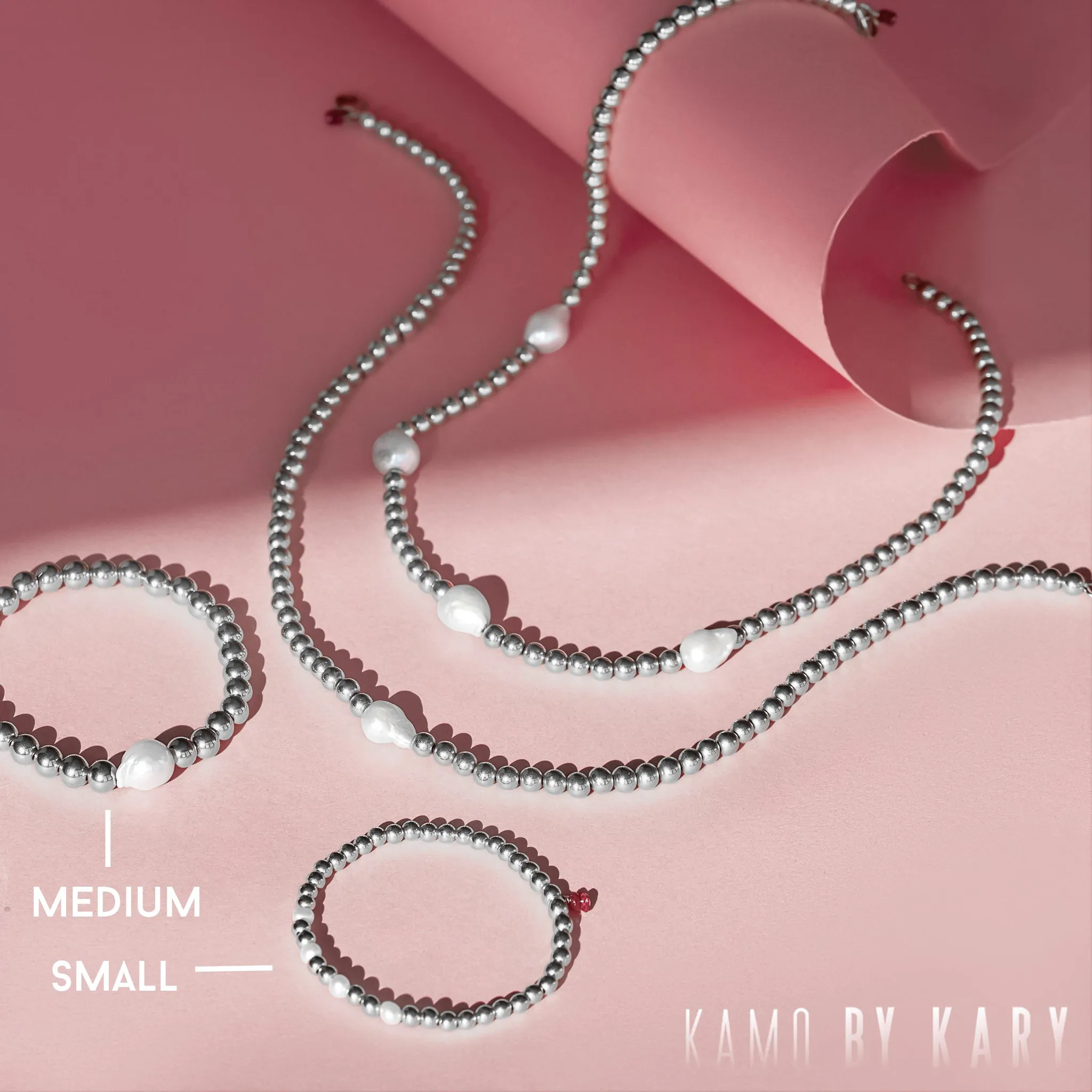 Styled Set: 925 Silver Pearl Set (large)