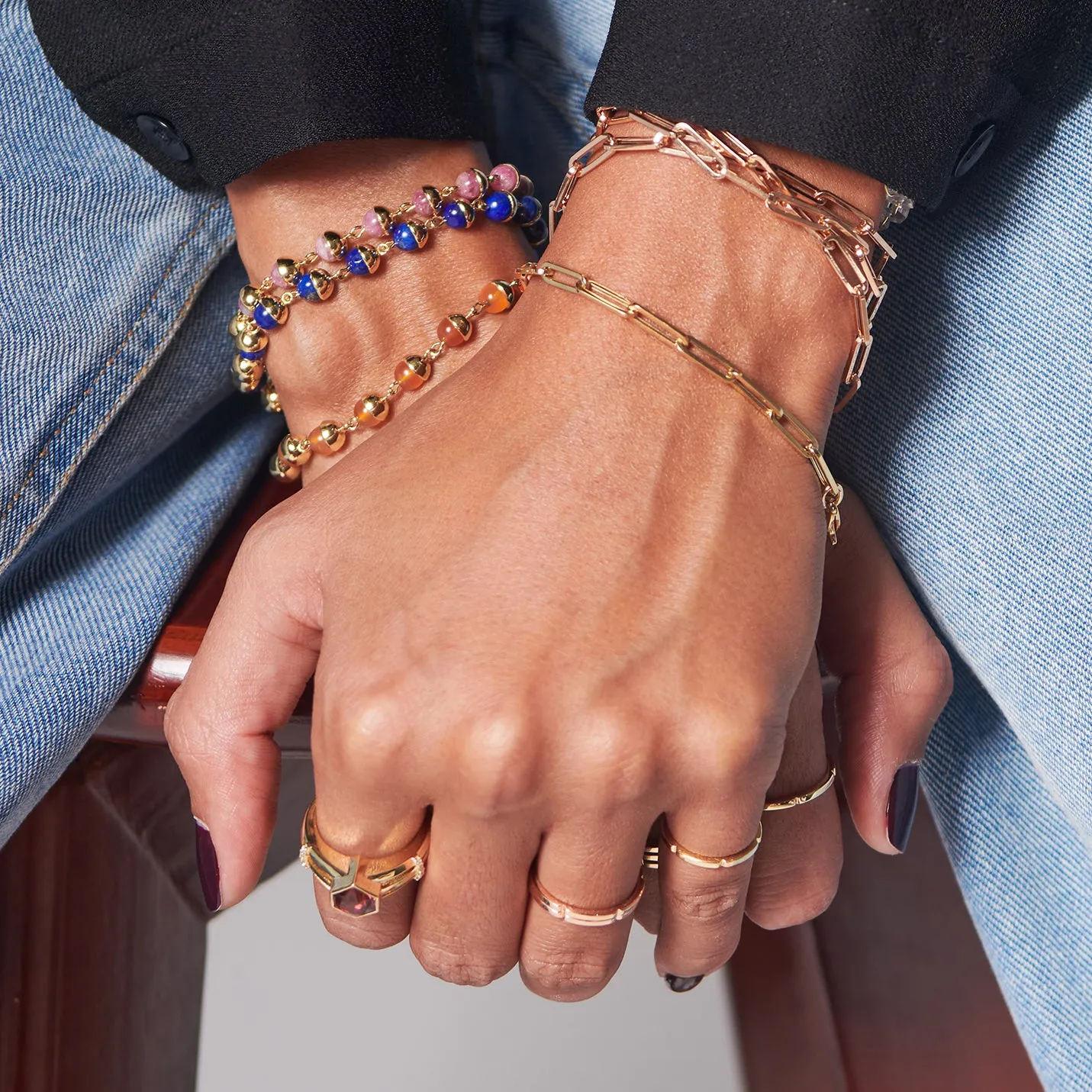 Suad Tramonto Bracelet (Tourmaline)