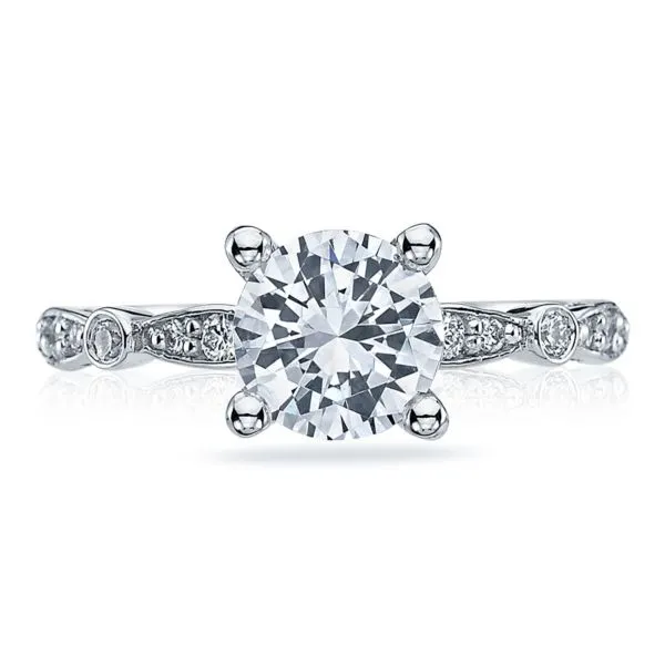 Tacori Pave Diamond Engagement Ring