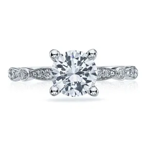 Tacori Pave Diamond Engagement Ring