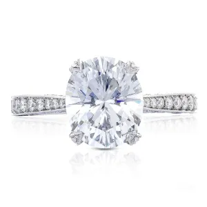 Tacori RoyalT Pave Diamond Engagement Ring
