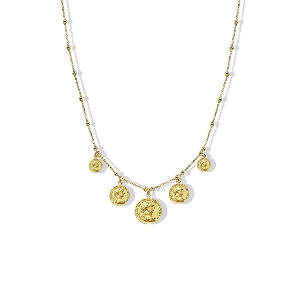 THE GRECIAN COIN NECKLACE