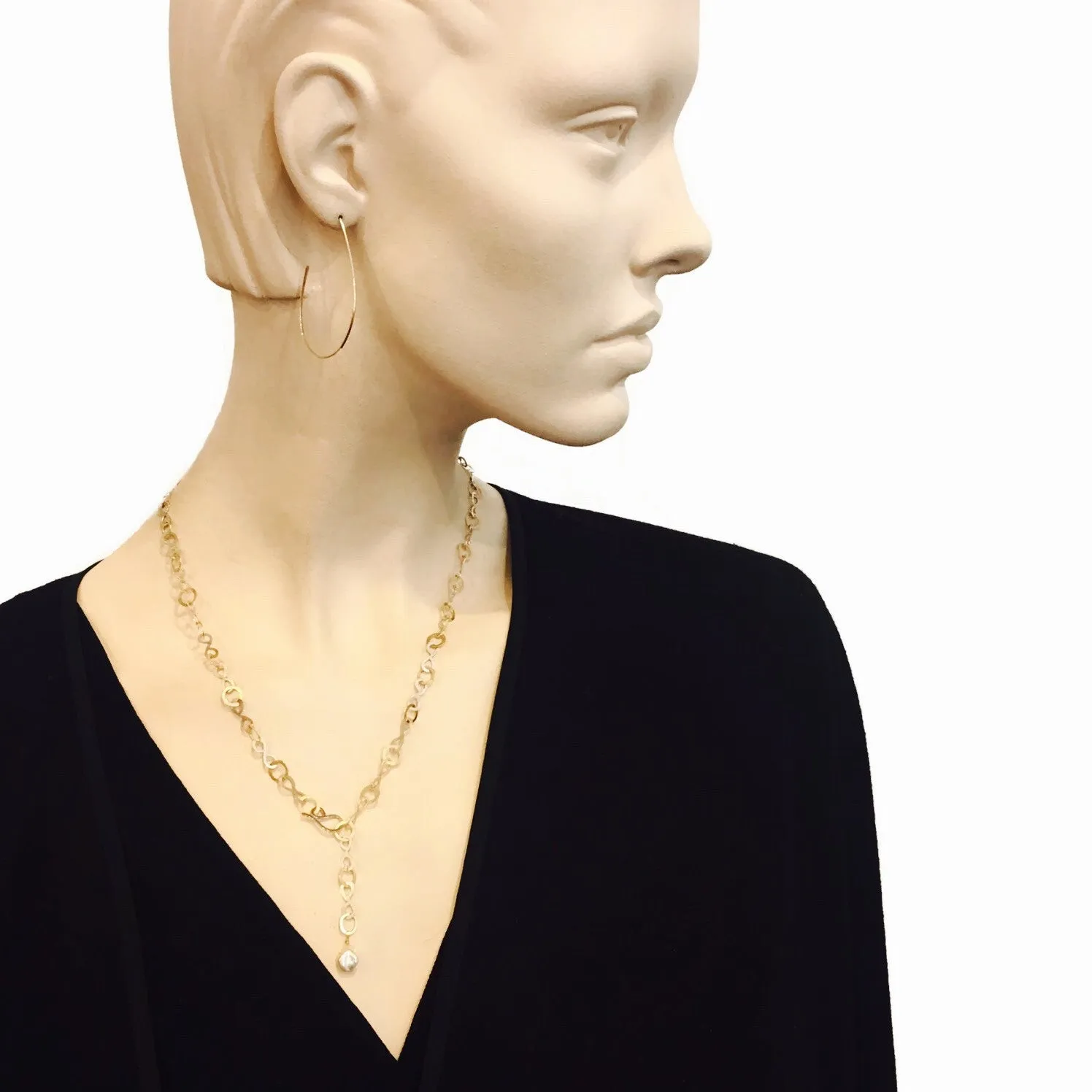 The Small Lace Link Necklace