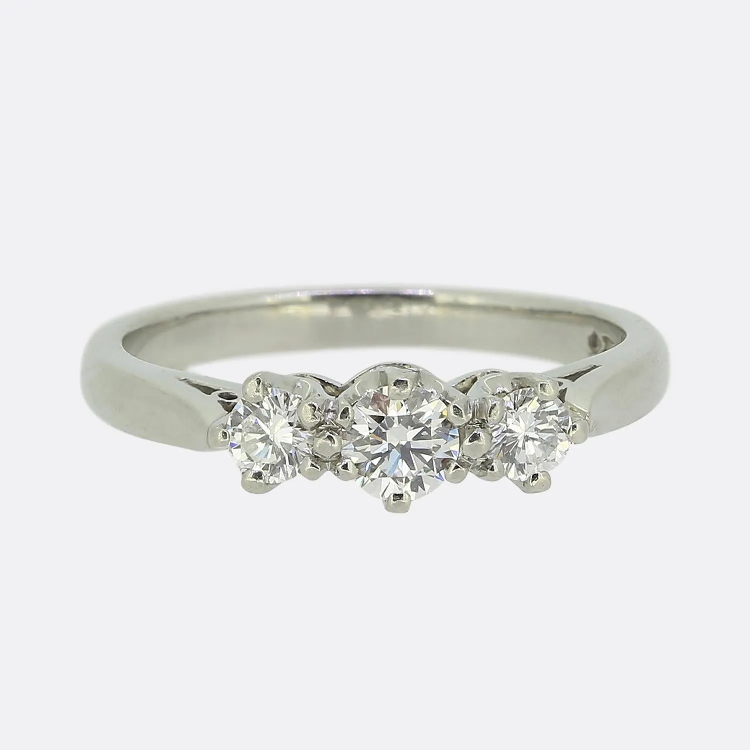 Three-Stone Diamond Ring