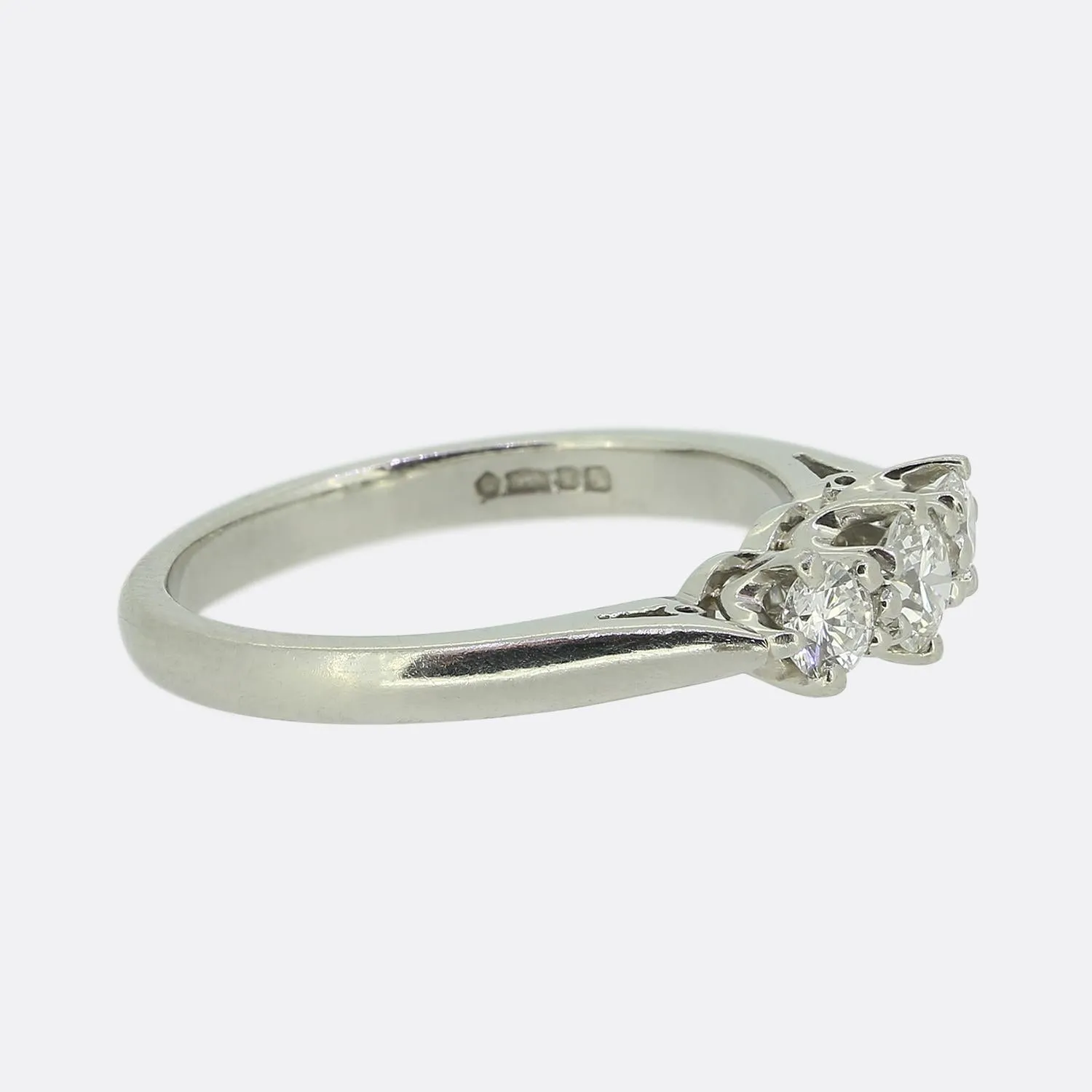 Three-Stone Diamond Ring