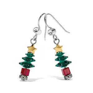 Tinsel Town Tree French Wire Earrings - JA4463