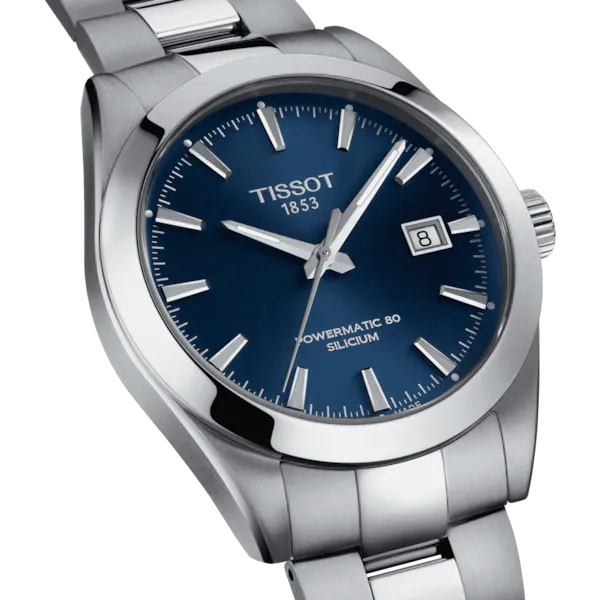 TISSOT GENTLEMAN POWERMATIC 80 SILICIUM BLUE