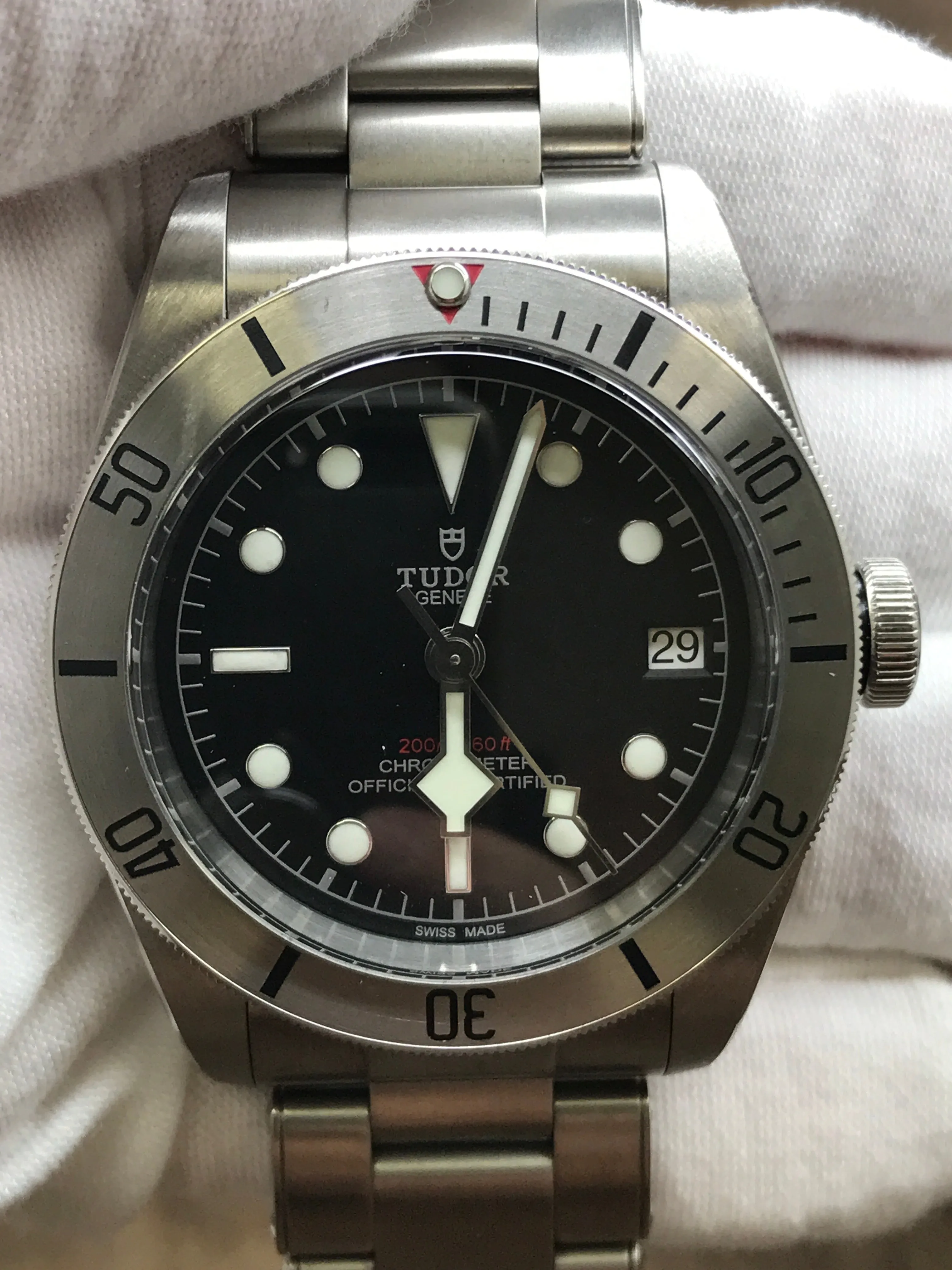 Tudor Heritage Black Bay 79730 Black Dial Automatic Men's Watch