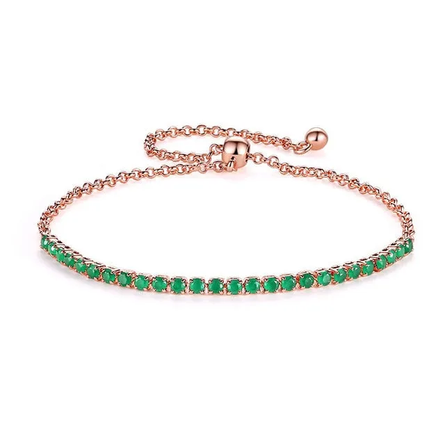 UMODE 4 Colors Fashion Cubic Zirconia Tennis Bracelet & Bangles For Women Gifts New Luxury  Armbanden Voor Vrouwen Bijoux UB0124