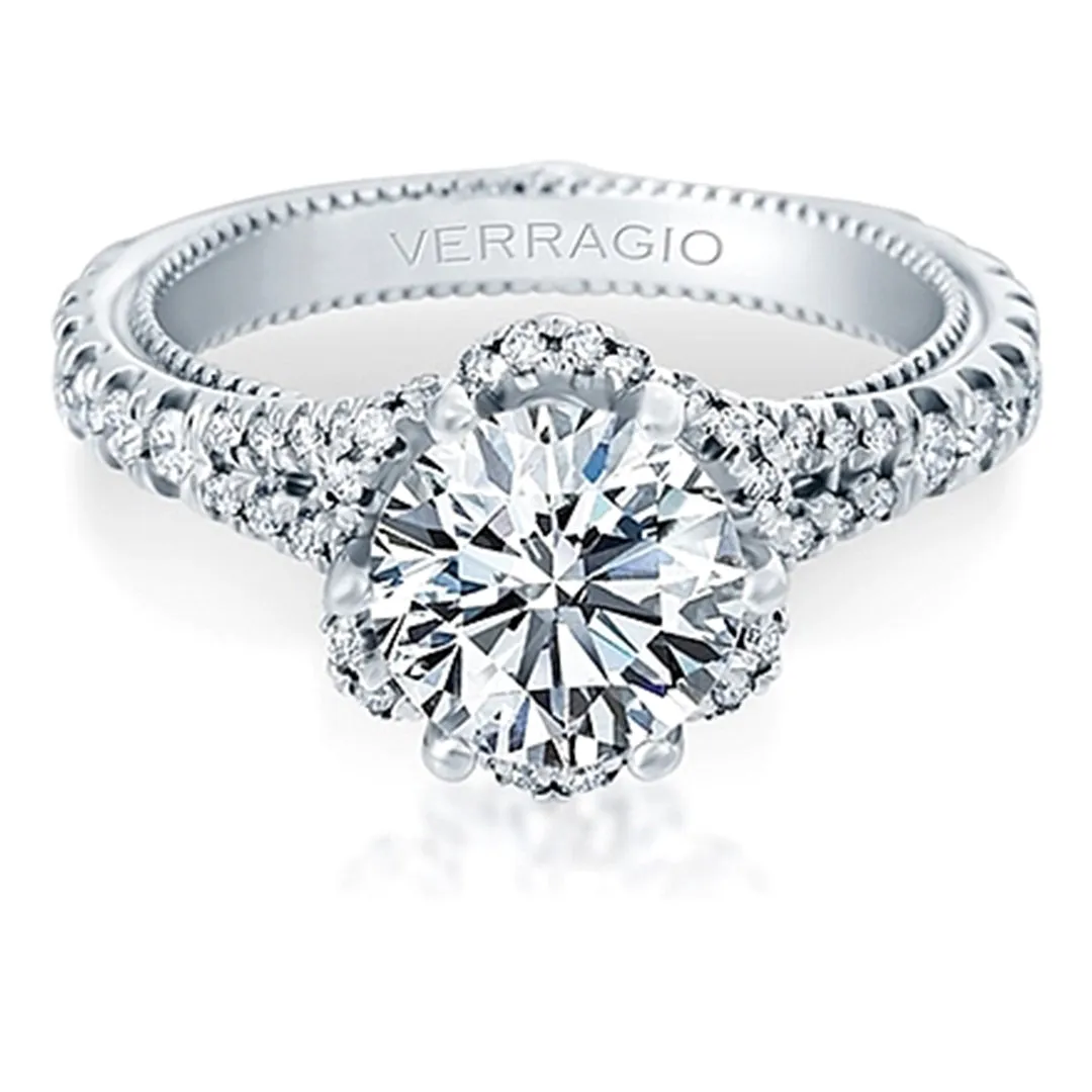 Verragio Pave Diamond Engagement Ring