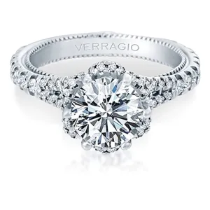 Verragio Pave Diamond Engagement Ring