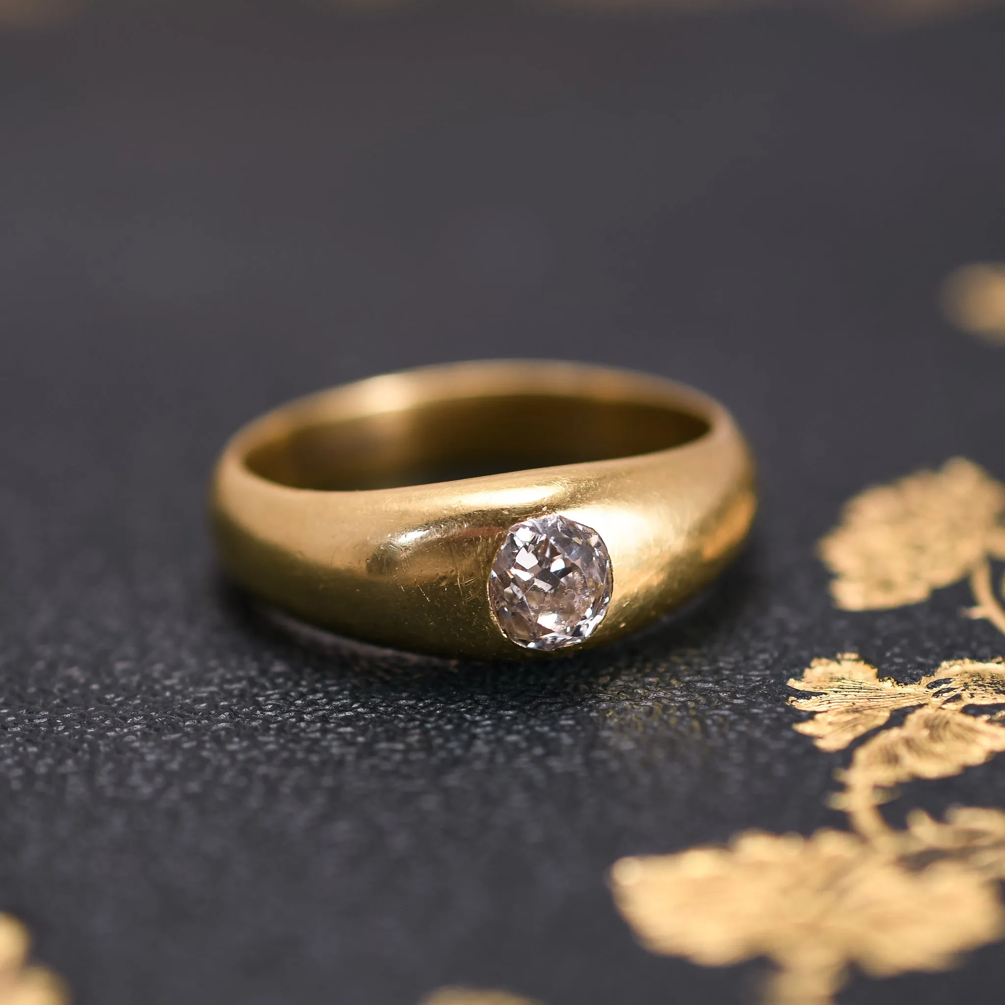 Victorian 0.50ct Diamond Gypsy Ring